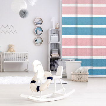 Closet Door/ Room Divider - Cotton Candy