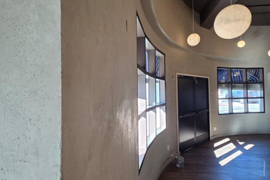 Inspiration for a modern dining room remodel in Los Angeles