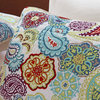 Mi Zone Microfiber Printed Quilt Mini Set, King/California King