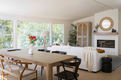 Dining room - contemporary dining room idea in San Francisco