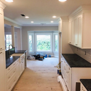 Mount pleasant wall removal and kitchen
