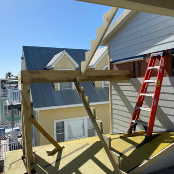 Deck 3 floor grey house