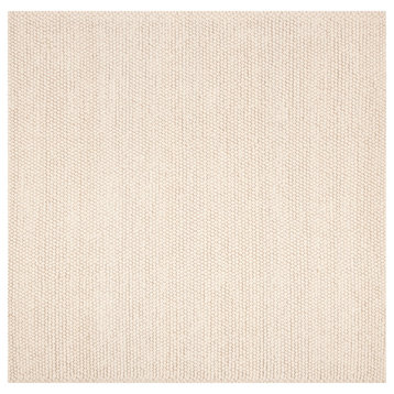 Safavieh Couture Natura Collection NAT620 Rug, Ivory, 12'x12' Square