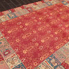 Red Rose Color Persian Rug, 6'x9'