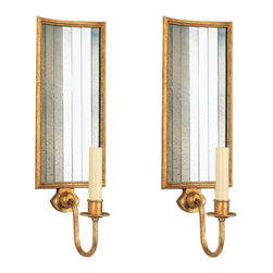 Vaughan Tole & Mirror Wall Lamp Pair - Products