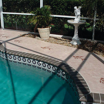Decorative Concrete Pool Decks