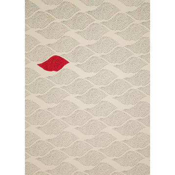 Micro Dot Waves Wallpaper
