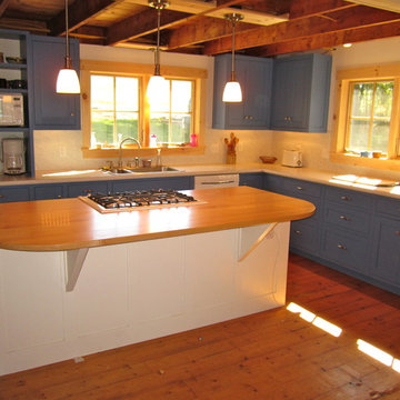 Painted Poplar Kitchen