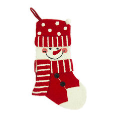 glitzhome hooked christmas stocking with 3d snowman christmas stockings and holders - Modern Christmas Stockings glitzhome hooked christmas stocking with 3d snowman christmas stockings and holders - Modern Christmas Stockings