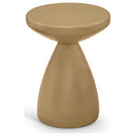 Meridian Furniture - Anika Iron End / Side Table, Brown - Indulge in the allure of the Brown Iron Anika Side Table by Meridian Furniture. Its captivating design and luxurious Brown Iron elevate any space with effortless elegance. Crafted with precision and durability in mind, this stunning piece becomes the focal point of gatherings, fostering moments of connection and warmth. Embrace sophistication and style with the Anika Side Table, a testament to exquisite taste and timeless beauty.