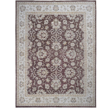 Hand-Knotted Area Rug, 8'10" x 11'8"