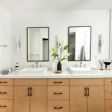 Modern Bathroom from rendering to real