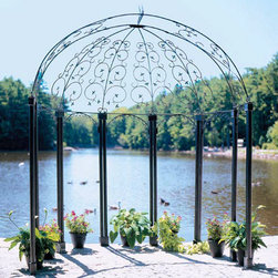 Flower Scroll Pavilion - Gazebos