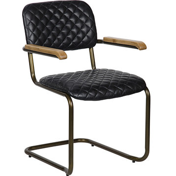 0045 Arm Chair - Dark Walnut