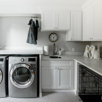 Wauwatosa Laundry Redesign: Multi-Functional Mudroom Makeover
