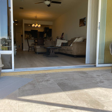 Residential | LVP Quincy Oaks & Tile Slate White