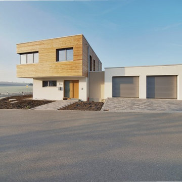 Ansicht Nordost, Garage