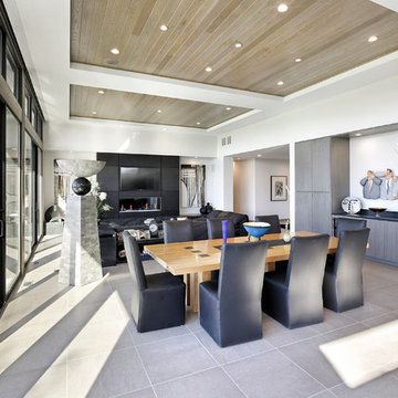 Contemporary Ranch with Golf Course Views