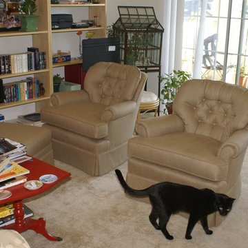 Reupholstered