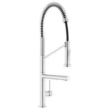 Swiss Madison SM-KF74 Nouvet 1.5 GPM 1 Hole Pre-Rinse Pull Down - Chrome