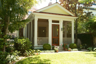 Classic porch idea in Charleston