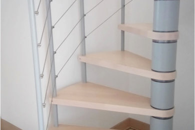 Aménagement d'un escalier classique.
