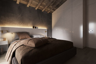 Photo of a rustic bedroom in Other.