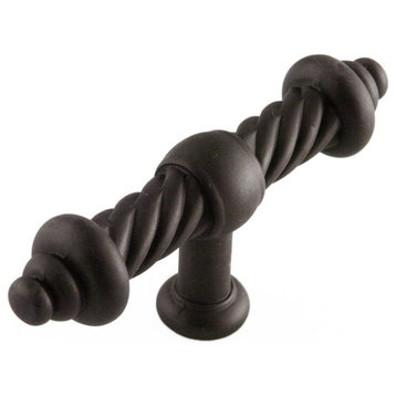 Large Twisted Knob, Oil Rubbed Bronze