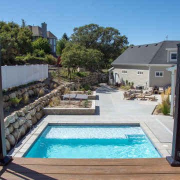 All-in-ONE: Pavilion, Deck, Diving Platform, Waterfall, Swimming FUN!