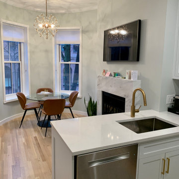 650 ft.² mid century modern South End condo