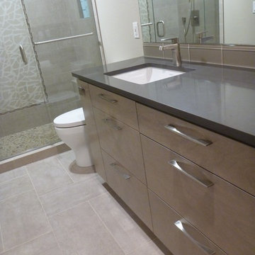 Kids bathroom become grow up bathroom in 30days