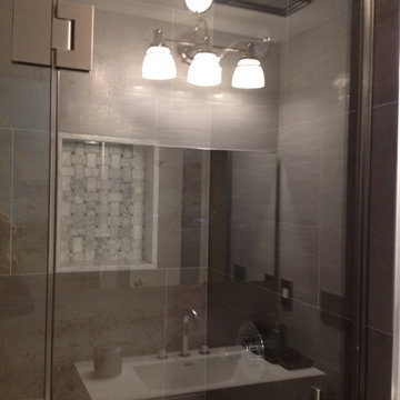 The Mans Bathroom- a small bathroom renovation