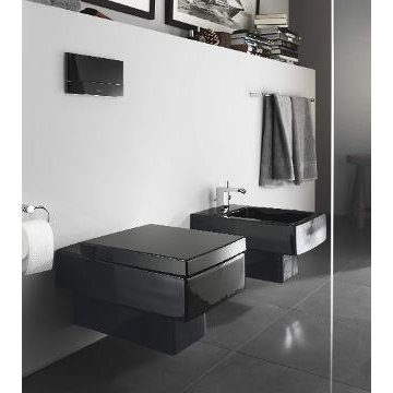 Duravit 221709 Vero Wall Mounted Toilet Black