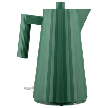 Alessi "Plisse" Quick Heating Electric Kettle 1.7L, Green