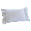 Elisa Egg-Shell White Boudoir Pillow