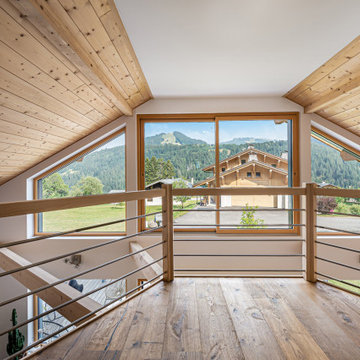 Le chalet revsité par la maison de cèdre