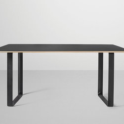 Black 70/70 Table by TAF Architects for Muuto - Dining Tables
