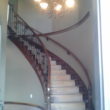 Walnut Stair Case