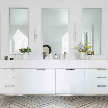 Complete master bathroom renovation in Chevy Chase, MD