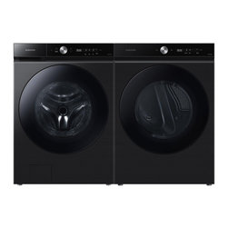 Samsung Bespoke 5.3 Cu. Ft. Front Load Washer and 7.6 Cu. Ft. Electric Dryer Lau - Laundry Room Appliances