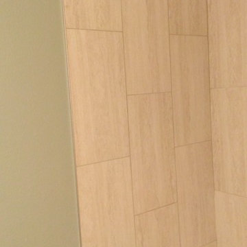 BATHROOM - 12" x 24" Vertical Offset with Glass Accent