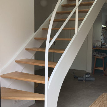 Rénovation complète d'un escalier à Nantes