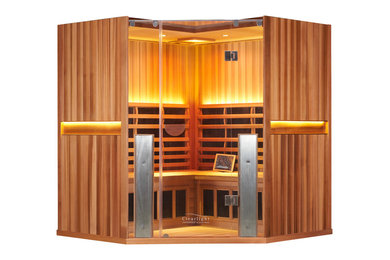 4  Person - Sanctuary Corner Full Spectrum Infrared Sauna