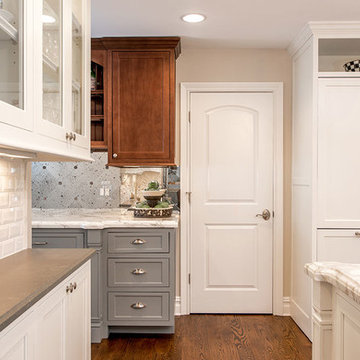 White Welcoming Kitchen with Lots of Storage