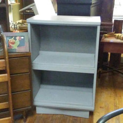 Painted Mid Century Stereo Record Cabinet - Media Cabinets