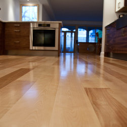 Kitchen Natural Birch - Hardwood Flooring
