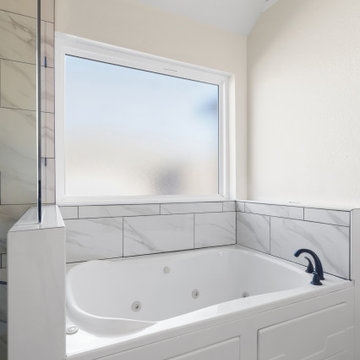 Rockwall Master Bathroom Shower