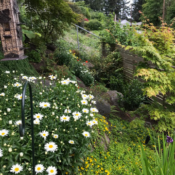 Asian Infused Terrace Garden