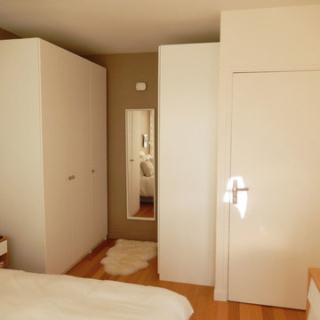 CREATION D'UN DRESSING DANS UNE CHAMBRE