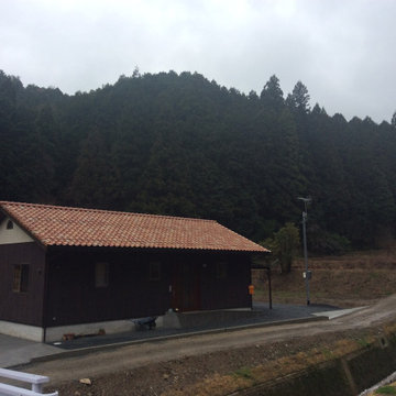 平屋の眺めのいい家